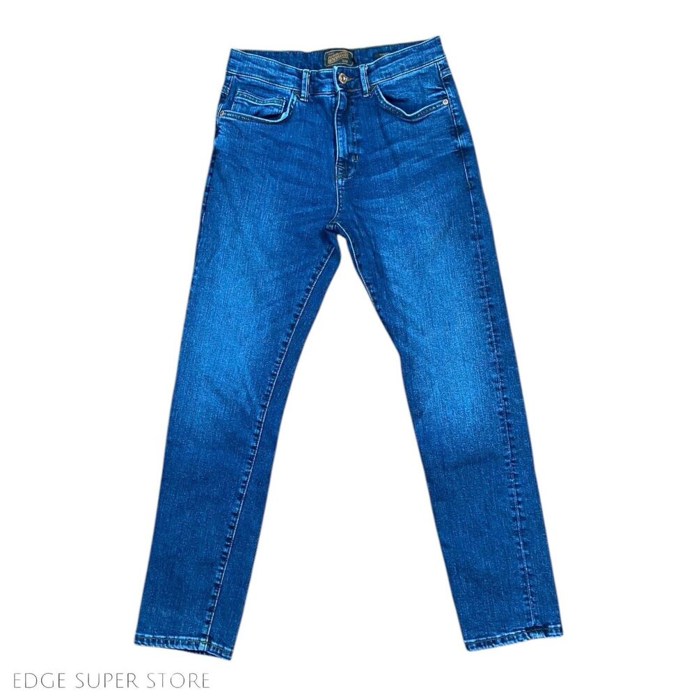 Next Premium Denim Goods Mens Blue Slim Fit Denim Jeans Pants Size 30 X 29